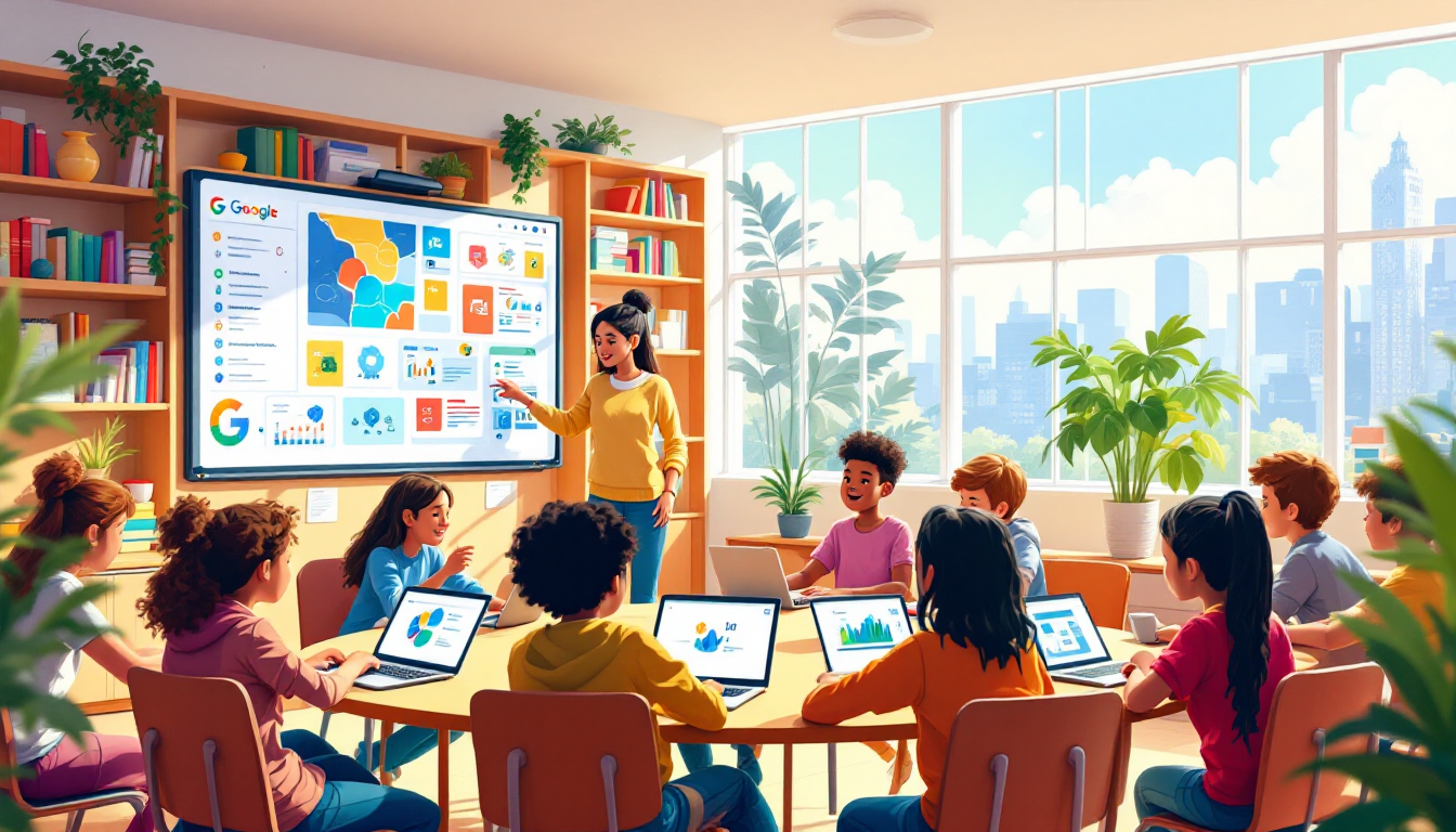 Tecnologia Educacional nas escolas: Entenda como ferramentas Google For Education e Chromebook estão transformando o ensino.
